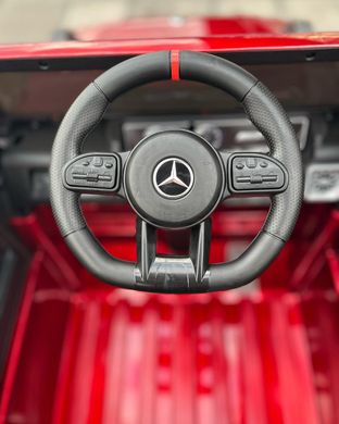Дитячий електромобіль Mercedes-Benz G63 AMG NEW червоний лак