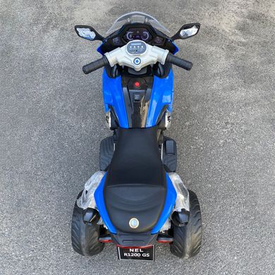 Трьохколісний мотоцикл Sport 12V синій