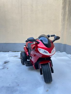 Мотоцикл Moto S з пультом та EVA колесами червоний лак