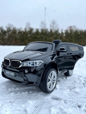 Дитячий електромобіль BMW X6M чорний