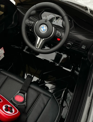Дитячий електромобіль BMW X6M чорний