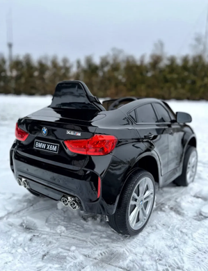 Дитячий електромобіль BMW X6M чорний