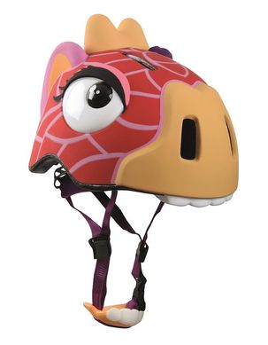 Детский шлем Crazy Safety Giraffe (жираф красный)