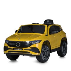 Детский джип Mercedes ( полный привод ) EQA 250 жёлтый