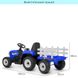 Трактор с прицепом Blow MX-611 синий